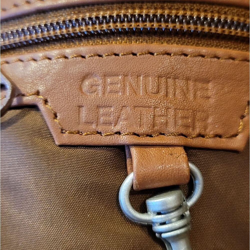 Paul & Taylor Brown Genuine Leather Sling Bag NWOT - Picture 8 of 9